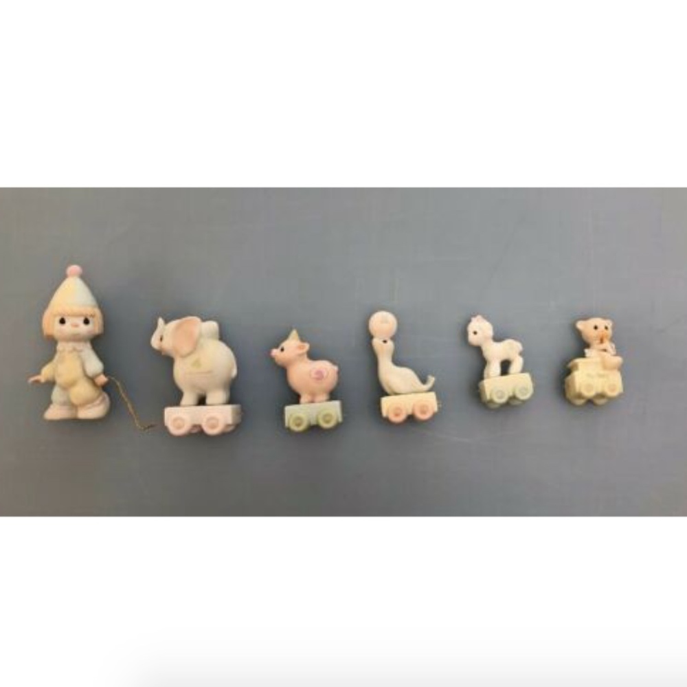 Animal Birthday Train Baby 1 2 3 4 Clown 6 Piece